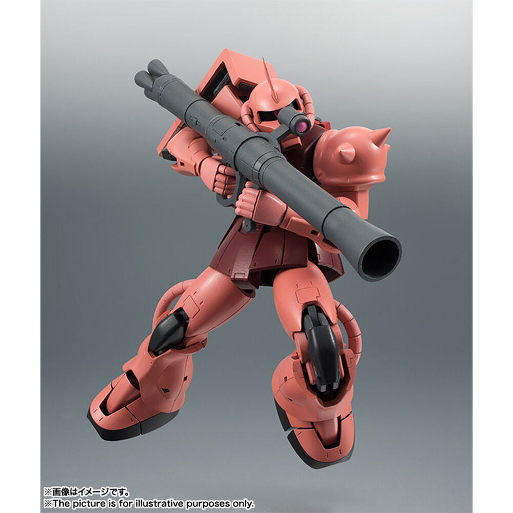 Figura MS 06S Chars Zaku ver ANIME Reissue Robot Spirits Mobile Suit Gundam 12,5cm