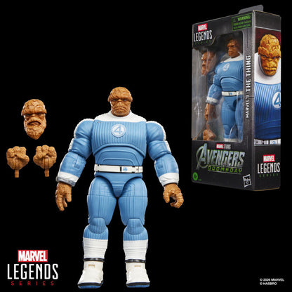 Figura The Thing Avengers Doomsday Marvel Legends Series 15cm