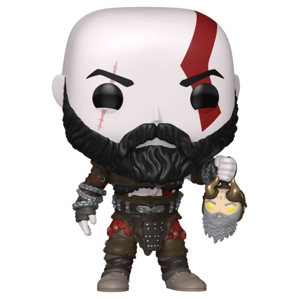 Figura POP God of War Kratos with Mimirs Head
