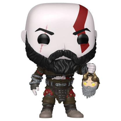 Figura POP God of War Kratos with Mimirs Head
