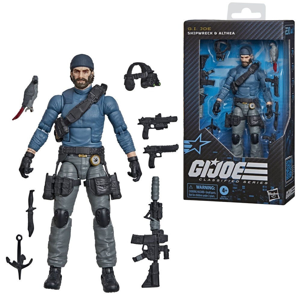 Figura Shipwreck & Althea G.I. Joe Classified Series 15cm