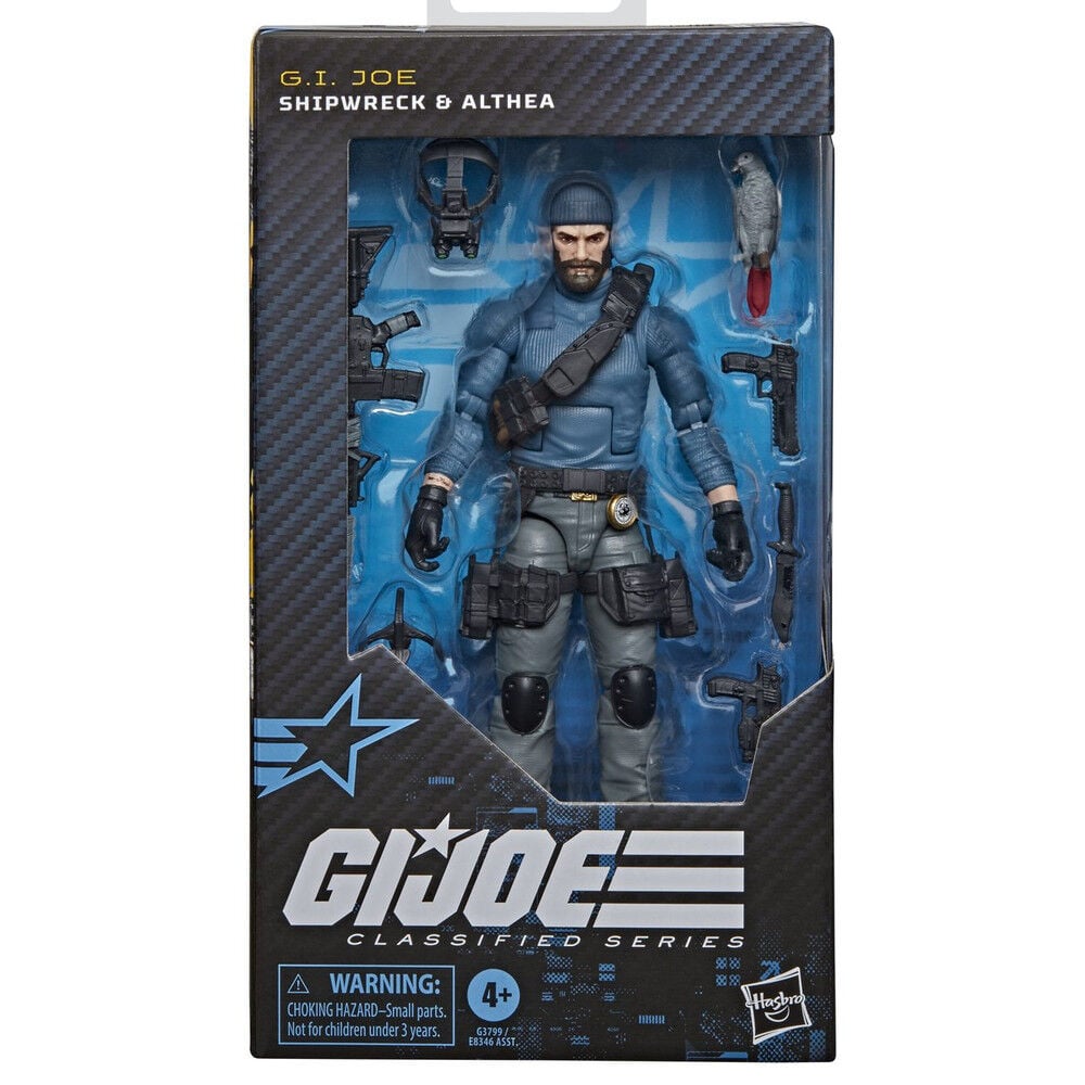 Figura Shipwreck & Althea G.I. Joe Classified Series 15cm