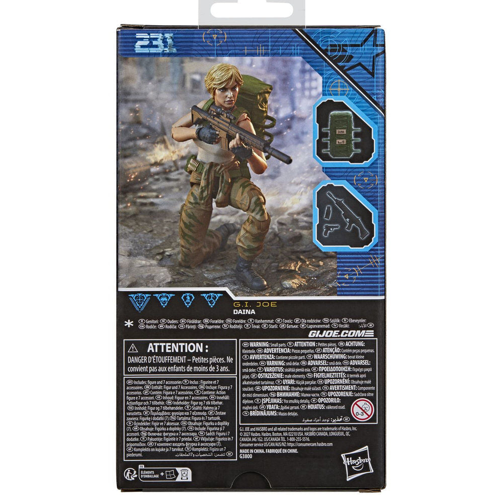 Figura Daina G.I. Joe Classified Series 15cm
