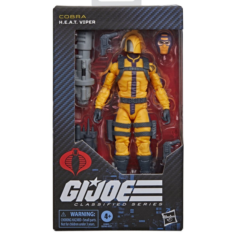 Figura H.E.A.T. Viper G.I. Joe Classified Series 15cm