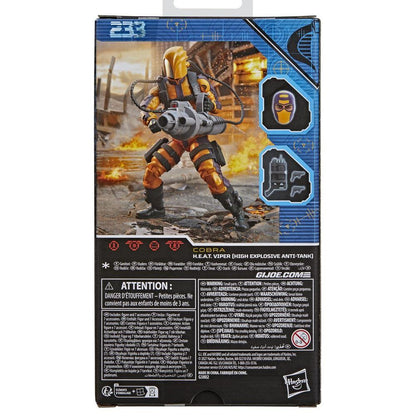 Figura H.E.A.T. Viper G.I. Joe Classified Series 15cm