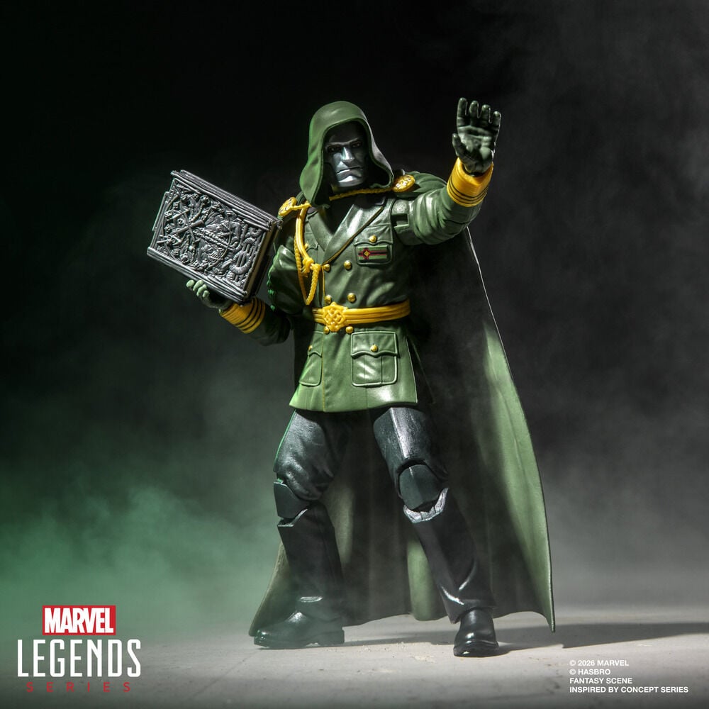 Figura Lord Doom Avengers Doomsday Marvel Legends Series 15cm