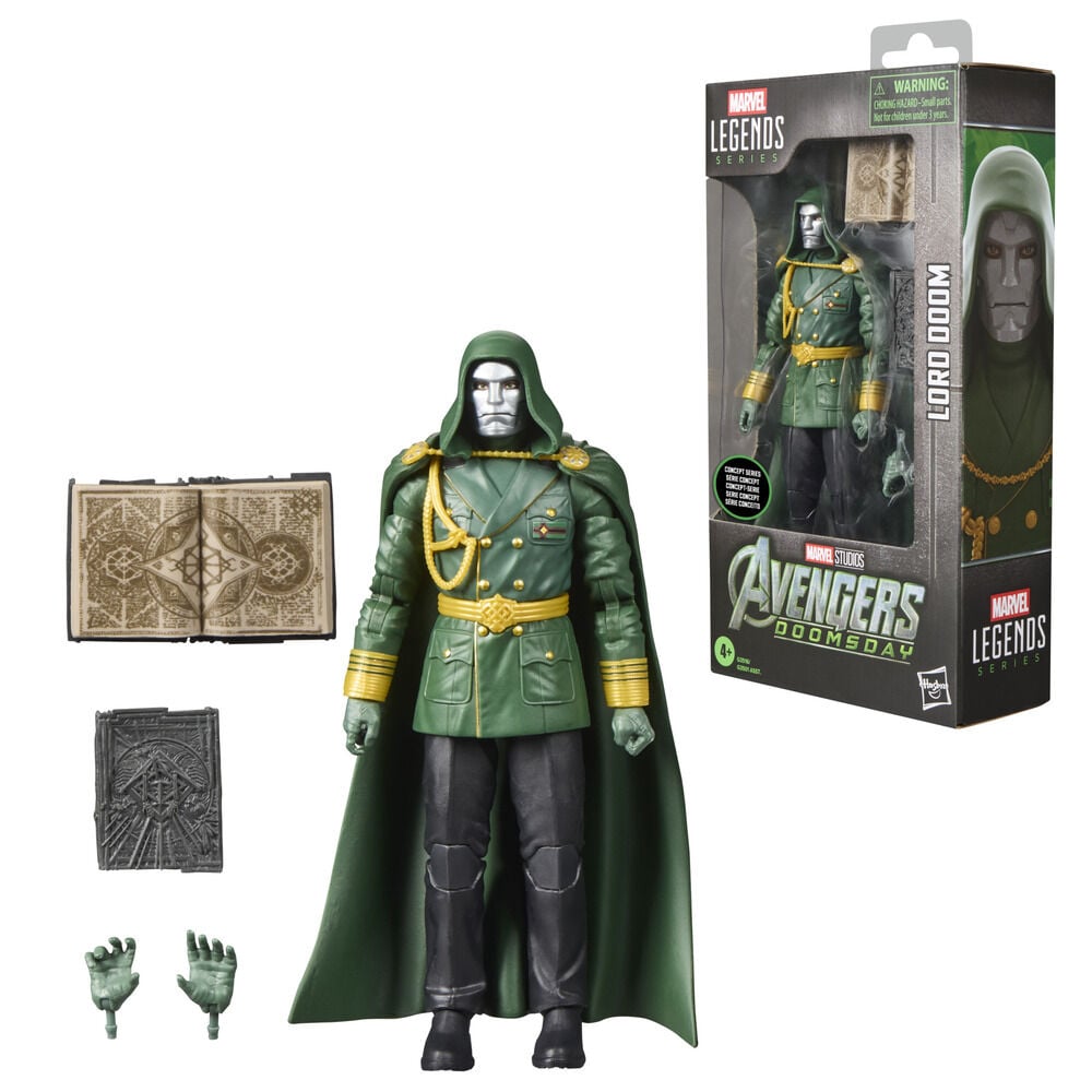 Figura Lord Doom Avengers Doomsday Marvel Legends Series 15cm