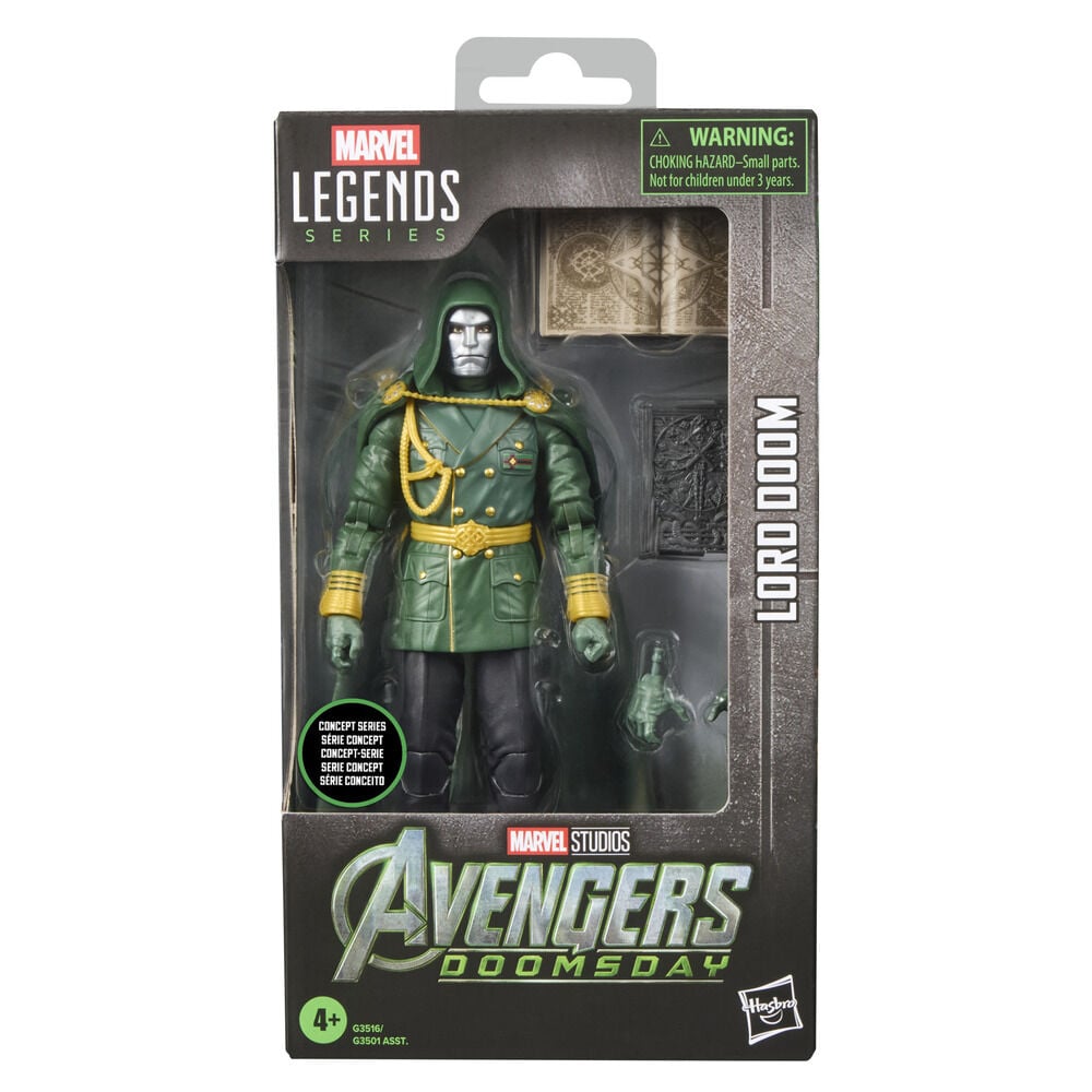 Figura Lord Doom Avengers Doomsday Marvel Legends Series 15cm