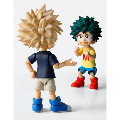 Figura S.H. Figuarts Izuku Midoriya & Katsuki Bakugo Childhood My Hero Academia 8,5cm