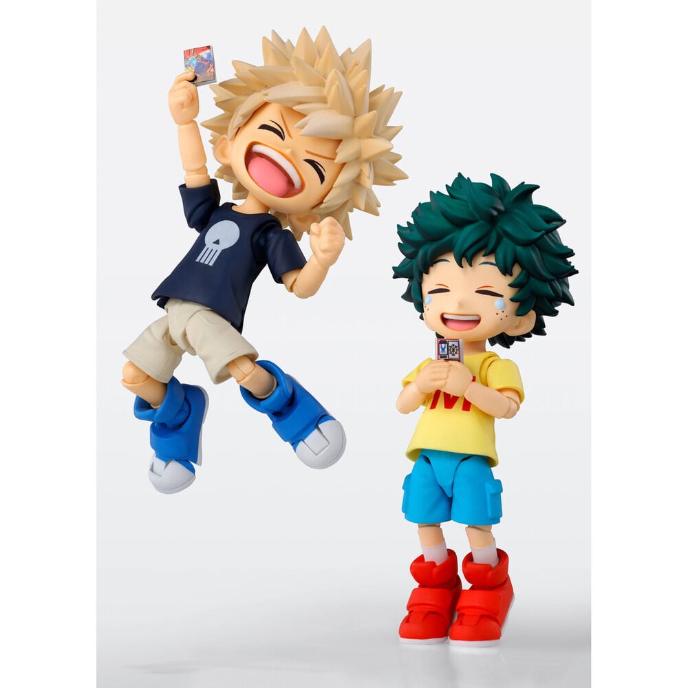 Figura S.H. Figuarts Izuku Midoriya & Katsuki Bakugo Childhood My Hero Academia 8,5cm