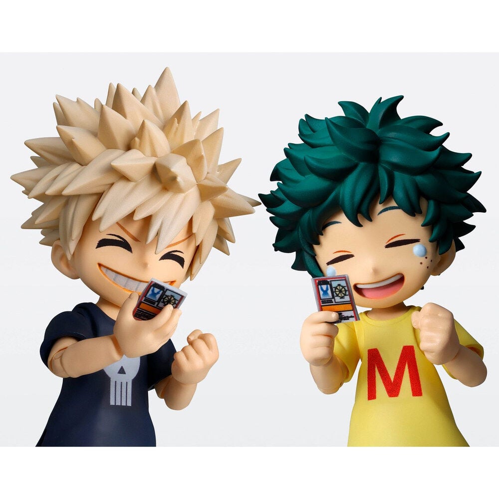 Figura S.H. Figuarts Izuku Midoriya & Katsuki Bakugo Childhood My Hero Academia 8,5cm