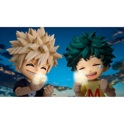 Figura S.H. Figuarts Izuku Midoriya & Katsuki Bakugo Childhood My Hero Academia 8,5cm