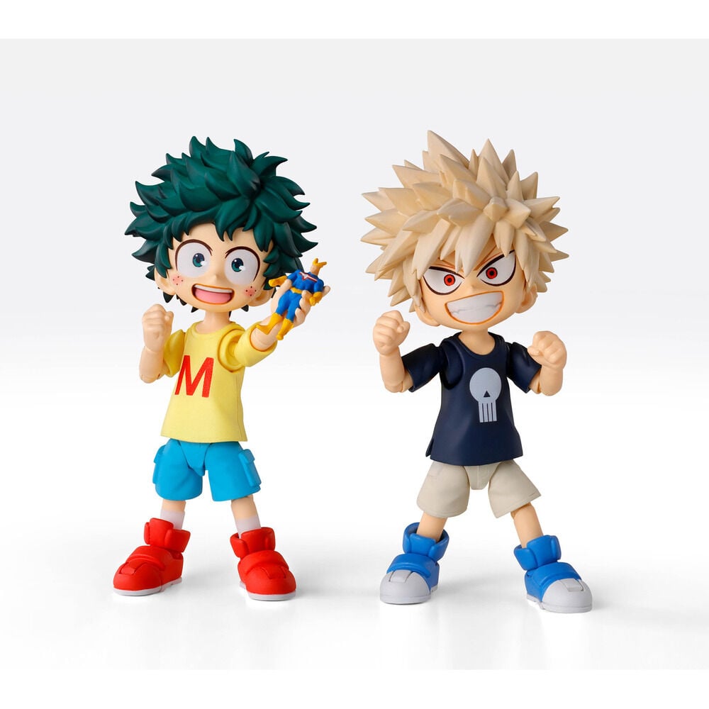Figura S.H. Figuarts Izuku Midoriya & Katsuki Bakugo Childhood My Hero Academia 8,5cm