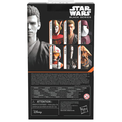 Figura Anakin Skywalker Attack Of The Clones Star Wars Black Series 15cm