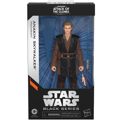 Figura Anakin Skywalker Attack Of The Clones Star Wars Black Series 15cm