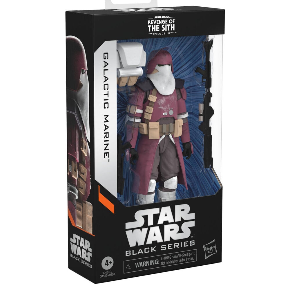 Figura Galactic Marine Revenge Of The Sith Star Wars Black Series 15cm