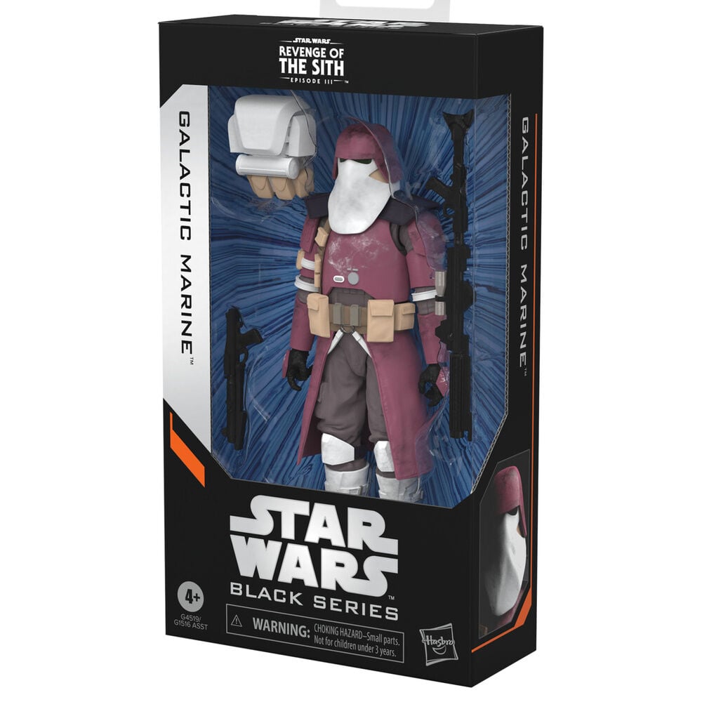 Figura Galactic Marine Revenge Of The Sith Star Wars Black Series 15cm