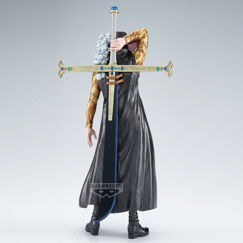 Figura Dracule Mihawk The Metallic One Piece 34cm