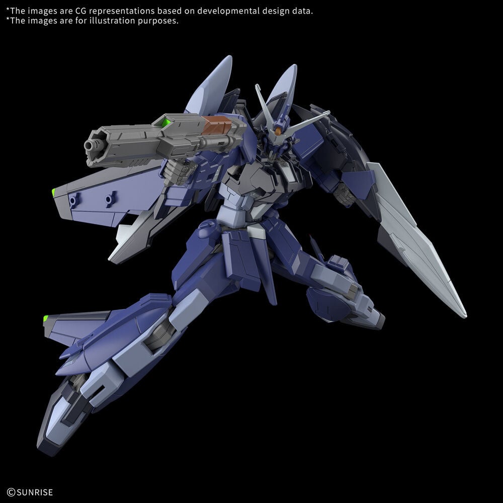 Figura Maqueta HG 1/144 Murasame Kai Early Production Type Mobile Suit Gundam Seed Freedom Zero