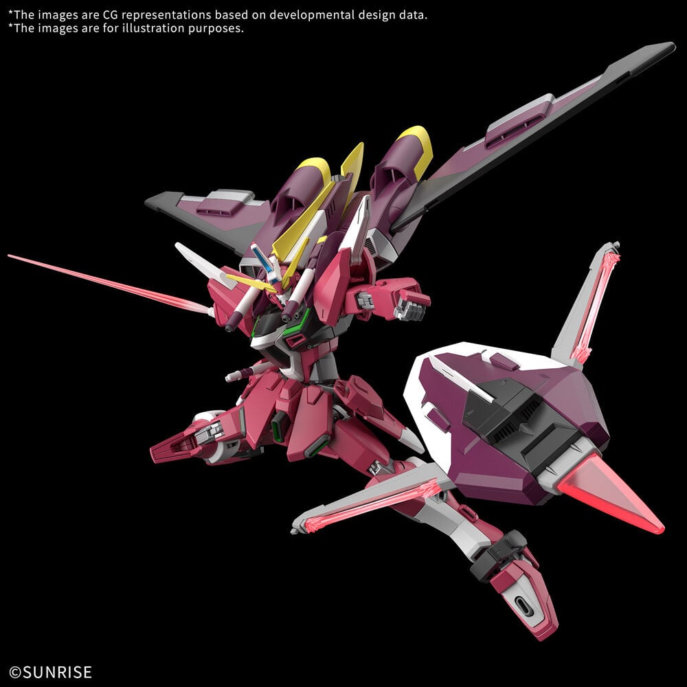Figura Maqueta HG 1/144 Infinite Justice Gundam Unidad Booster Mobile Suit Gundam Seed Freedom Zero