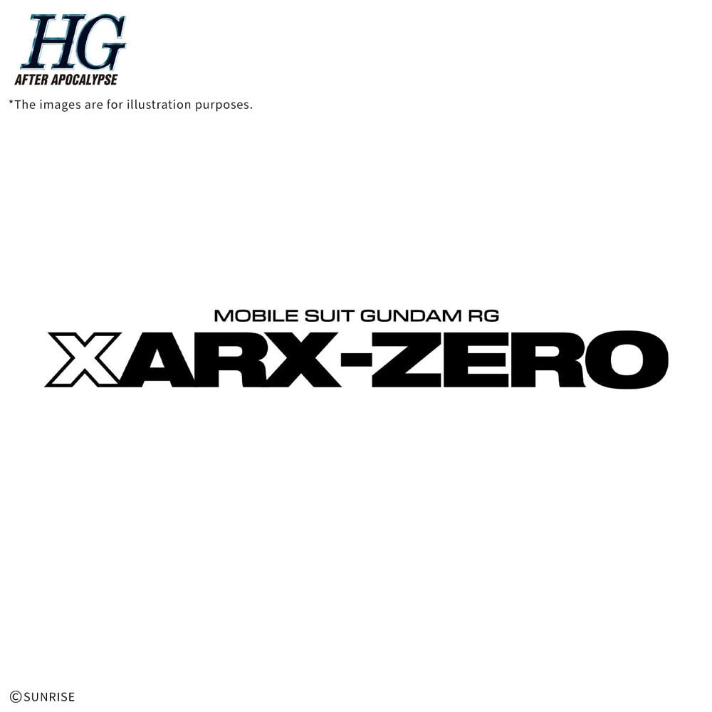 Figura Maqueta HG 1/144 Mobile Suit Gundam RG XARX ZERO