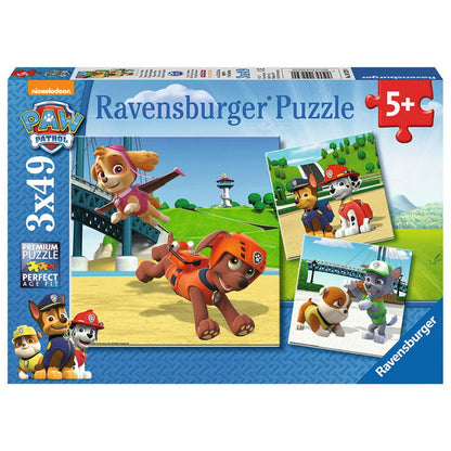 Puzzles Patrulla Canina Paw Patrol 3x49pz - imagen 4