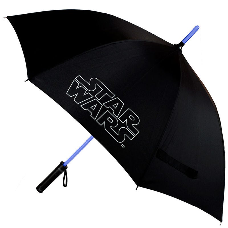Paraguas manual Star Wars 53cm efecto espada laser