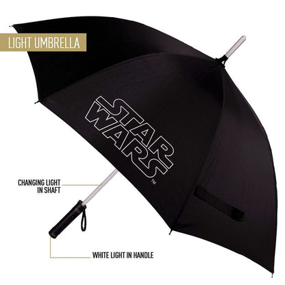 Paraguas manual Star Wars 53cm efecto espada laser - imagen 5