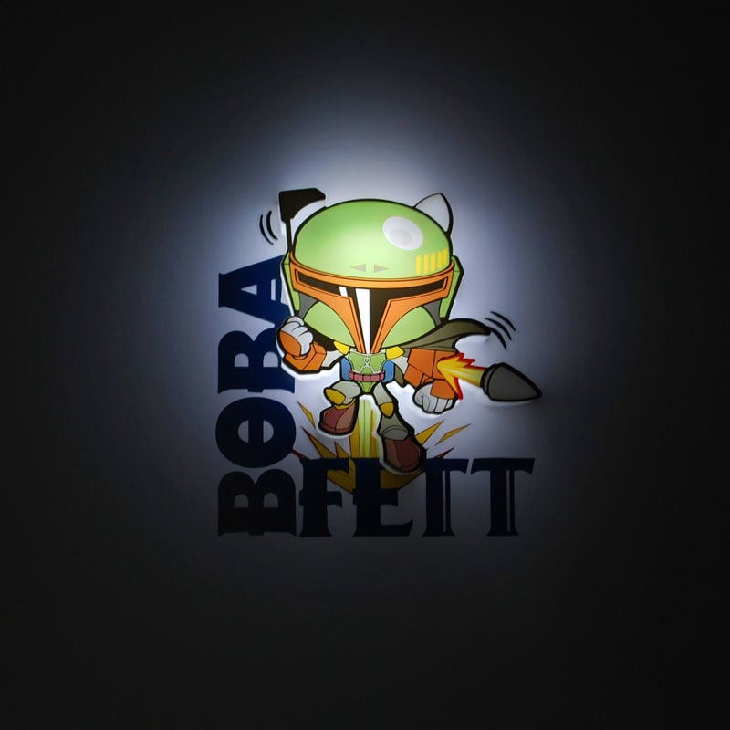 Lampara 3D Light FX mini Boba Fett Star Wars - imagen 2