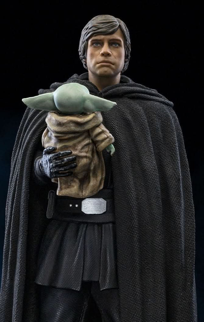 Iron Studios Luke Skywalker y Grogu Art Scale 1/10 - vista 2