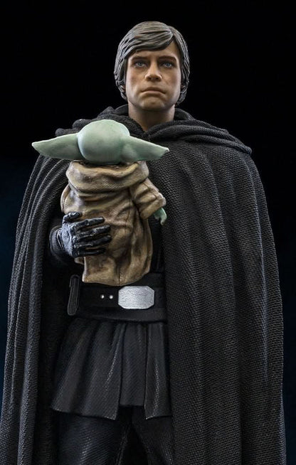 Iron Studios Luke Skywalker y Grogu Art Scale 1/10 - vista 2