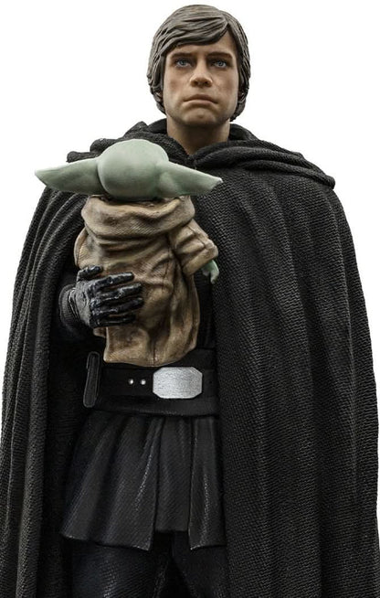 Iron Studios Luke Skywalker y Grogu Art Scale 1/10 - vista 3
