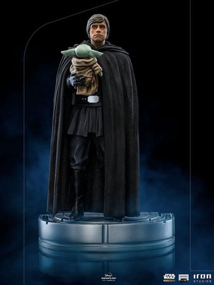 Iron Studios Luke Skywalker y Grogu Art Scale 1/10 - vista 4