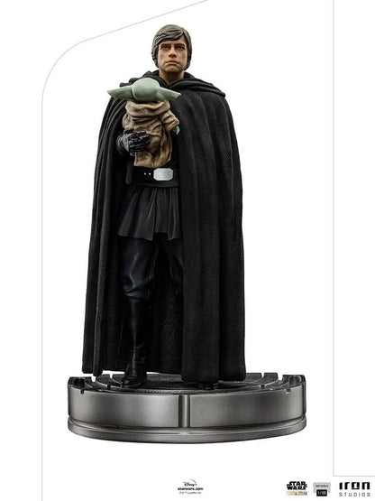 Iron Studios Luke Skywalker y Grogu Art Scale 1/10 - vista 5