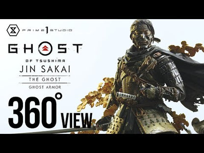 Estatua Ghost of Tsushima 1/4 Jin Sakai 58 cm Regular Limited Edition Nº 85/200