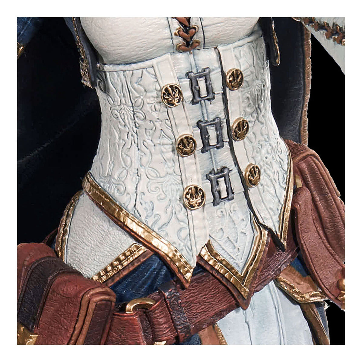 World of Warcraft Jaina Proudmoore Premium Statue - detalle frontal oficial Blizzard