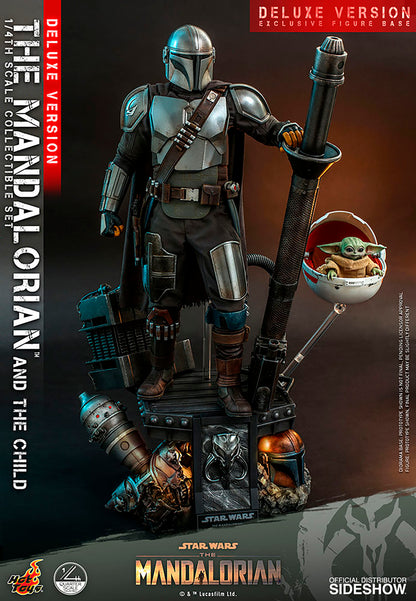 Hot Toys The Mandalorian & The Child Deluxe 1/4 QS017 - vista alternativa 1