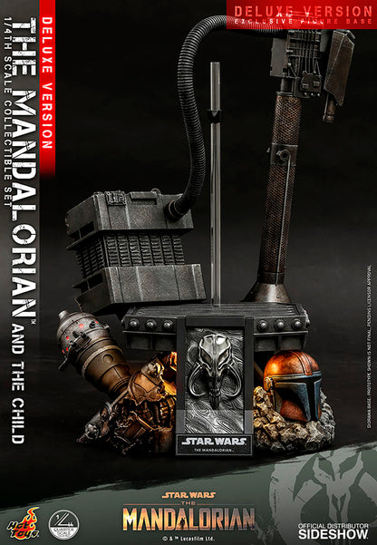 Hot Toys The Mandalorian & The Child Deluxe 1/4 QS017 - detalle