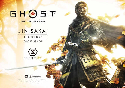 Estatua Ghost of Tsushima 1/4 Jin Sakai 58 cm Regular Limited Edition Nº 85/200
