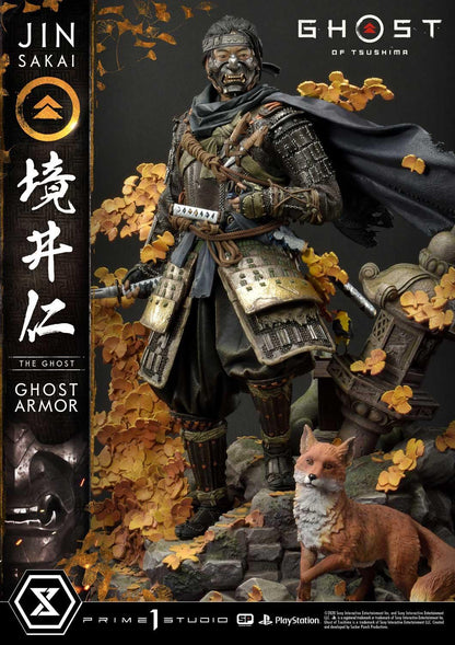 Estatua Ghost of Tsushima Statue 1/4 Jin Sakai 58 cm Regular LImited Edition Size: 85/200