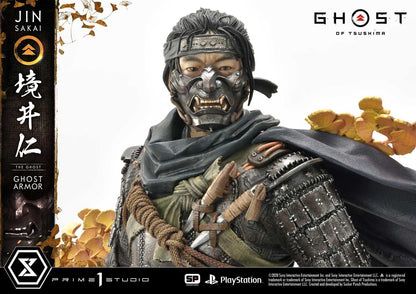 Estatua Ghost of Tsushima 1/4 Jin Sakai 58 cm Regular Limited Edition Nº 85/200