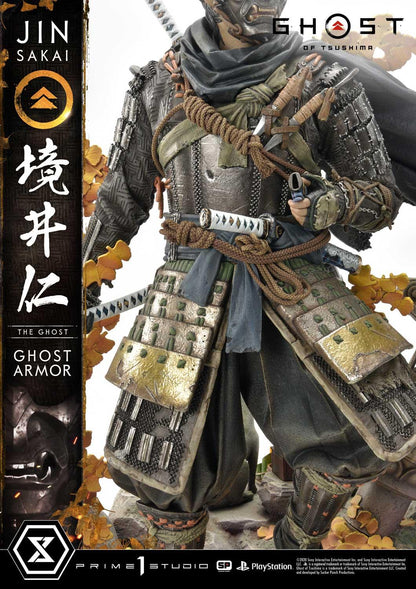 Estatua Ghost of Tsushima 1/4 Jin Sakai 58 cm Regular Limited Edition Nº 85/200