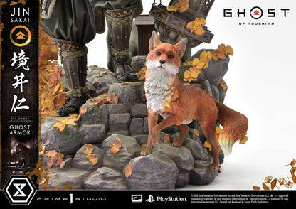 Estatua Ghost of Tsushima 1/4 Jin Sakai 58 cm Regular Limited Edition Nº 85/200