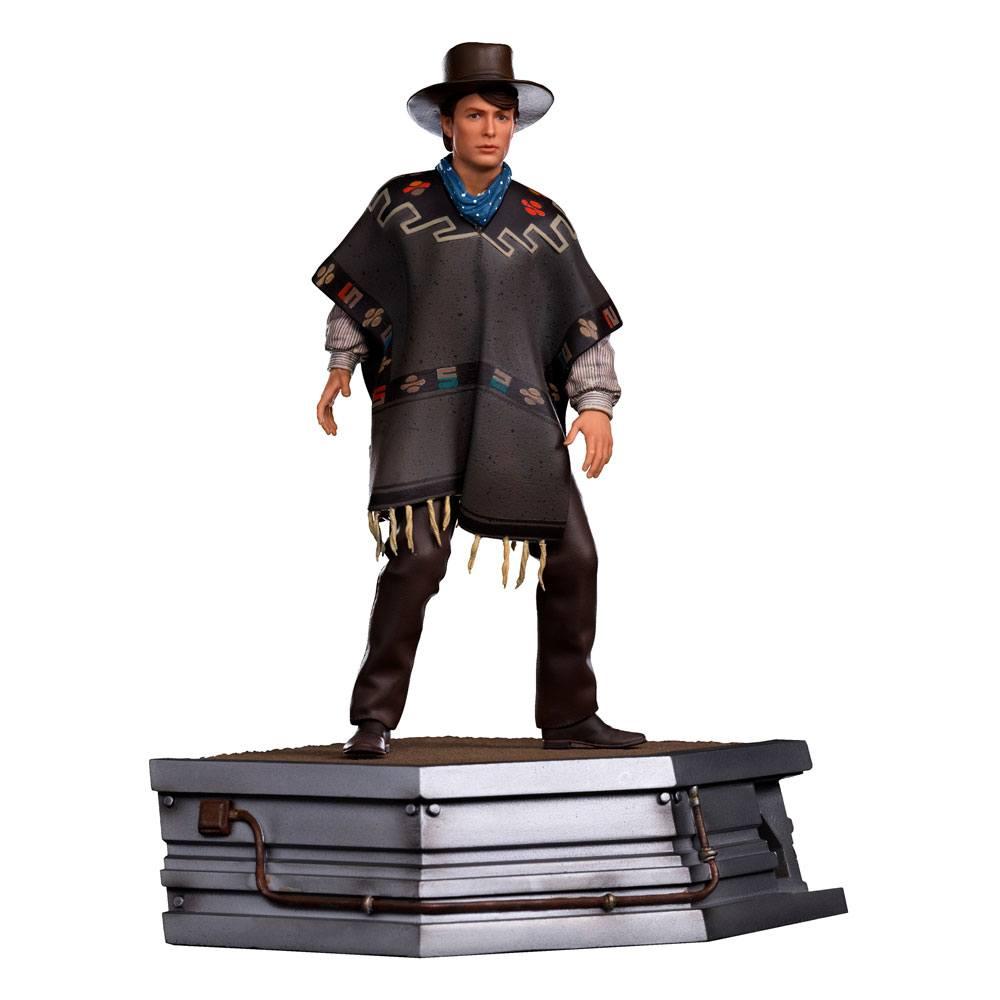Figura Regreso al Futuro III Estatua 1/10 Art Scale Marty McFly 23 cm