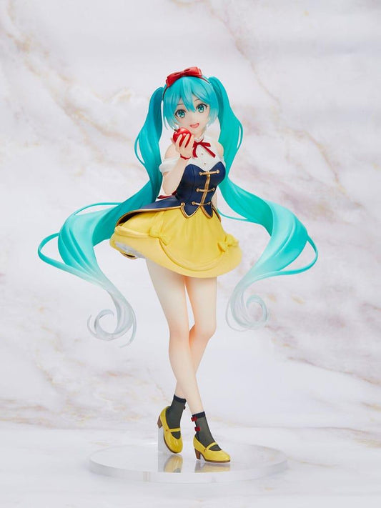 Hatsune Miku Estatua PVC Hatsune Miku Wonderland Snow White 18 cm